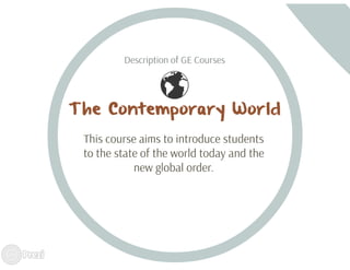 New General Education Curriculum (NGEC)