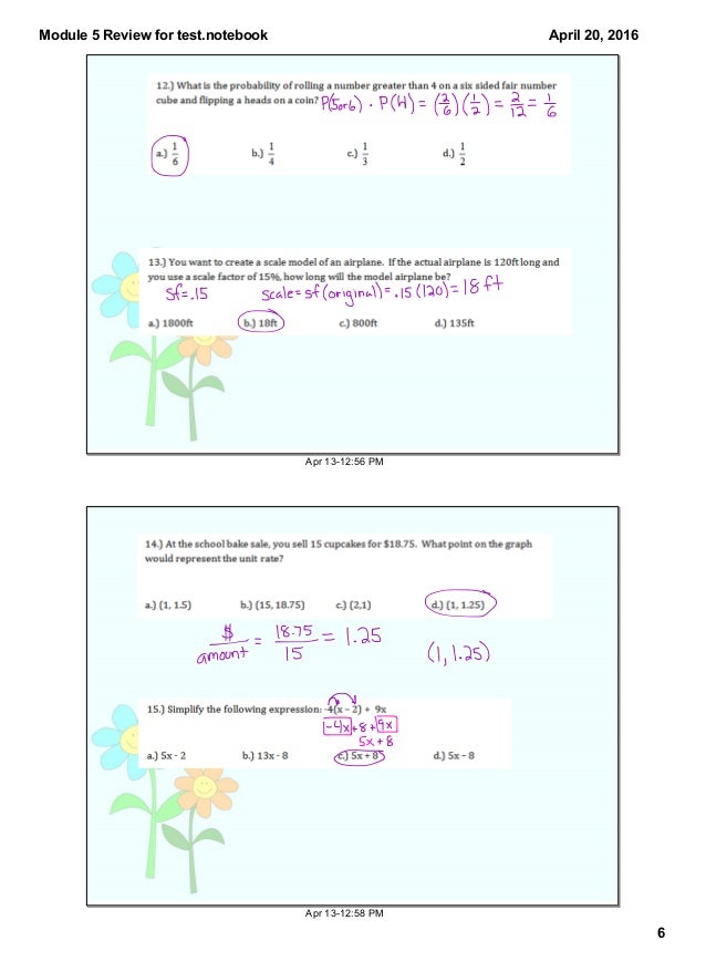 Module 5 review for test answer key