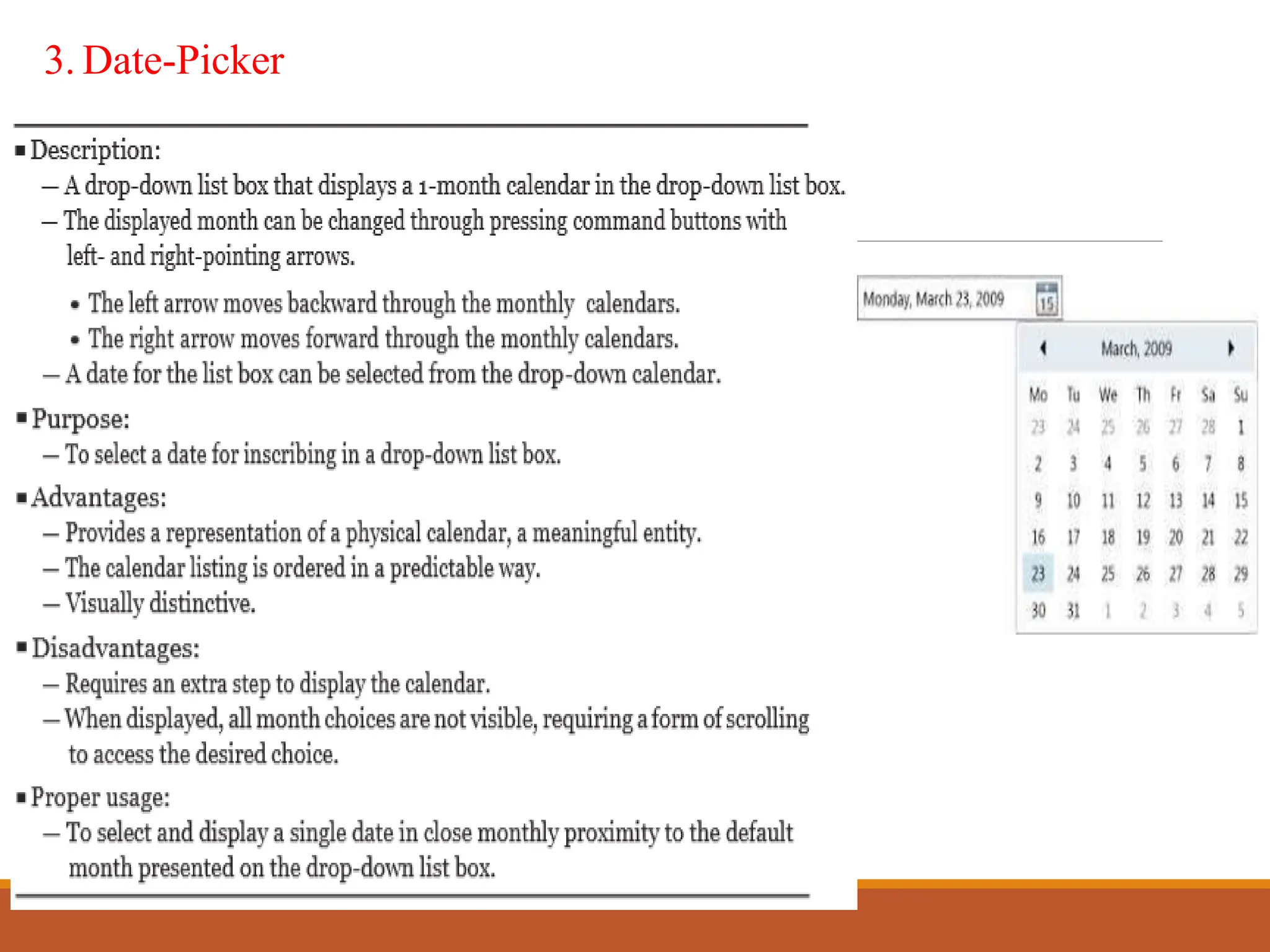 3. Date-Picker
 
