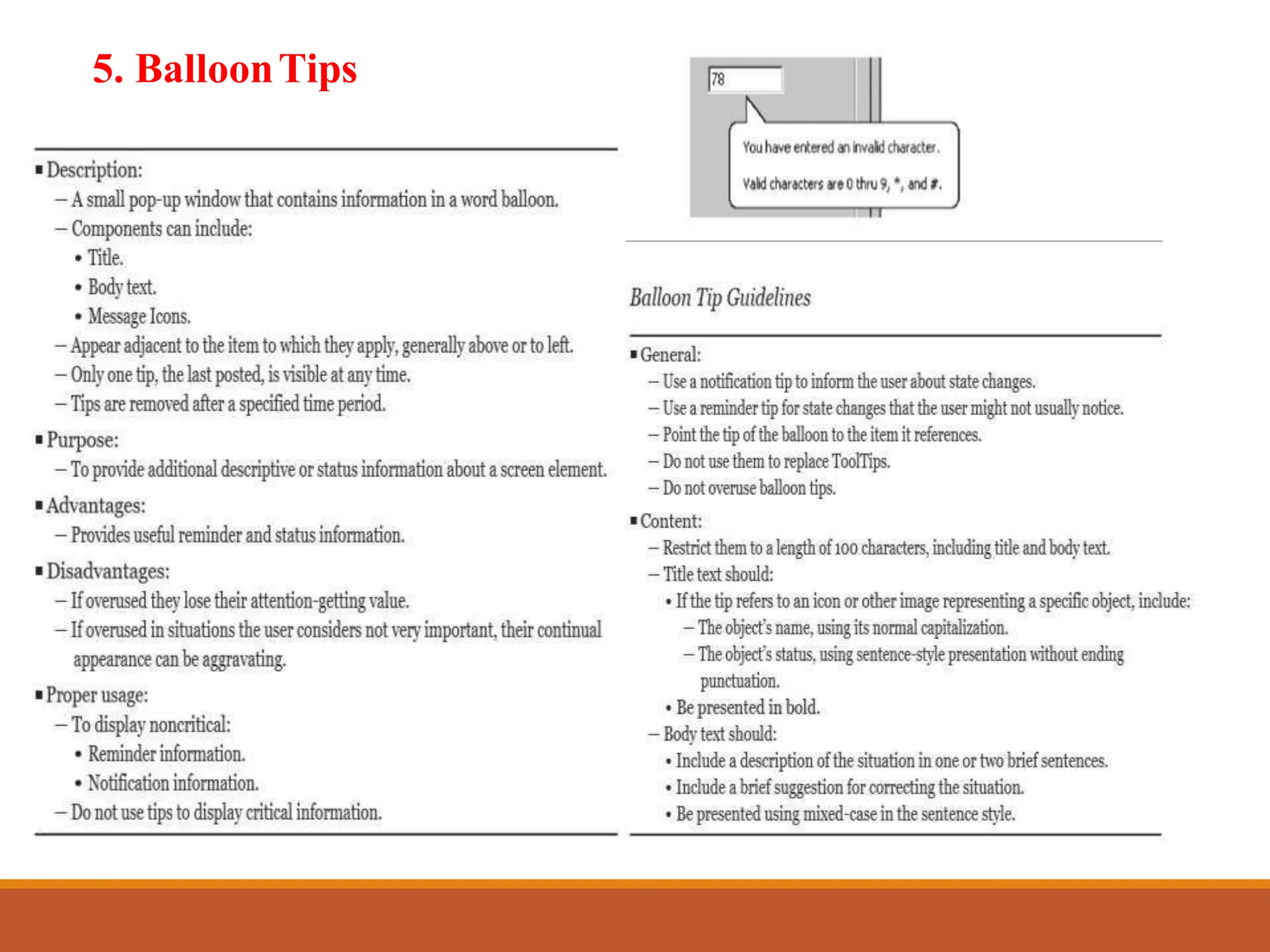 5. BalloonTips
 