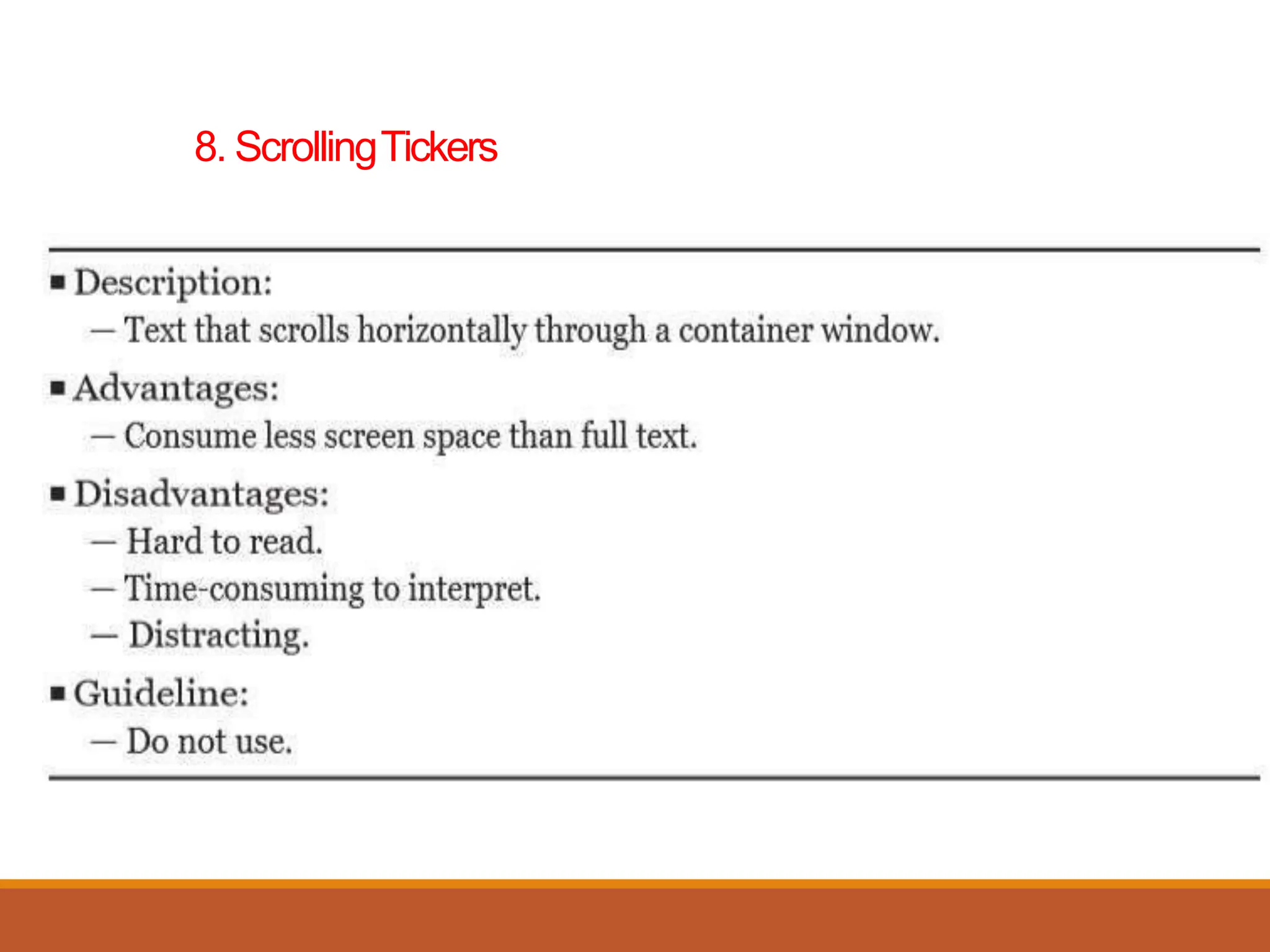 8. ScrollingTickers
 