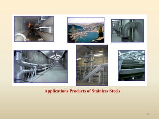 19
Applications Products of Stainless Steels
 