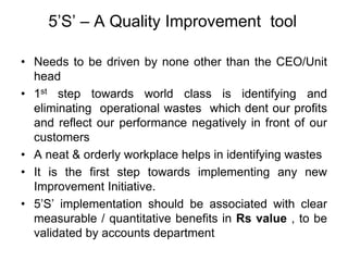 5S Visual Control 7QC tools | PDF