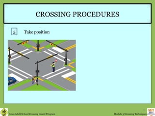 CROSSING PROCEDURES 5 Take position 