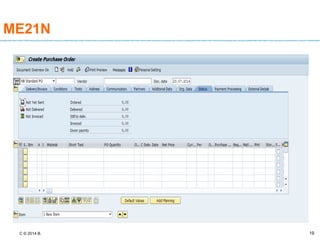 Account assignment in SAP Materials management Module | PPT