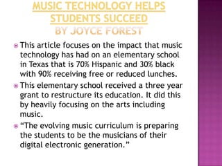 Music Technology