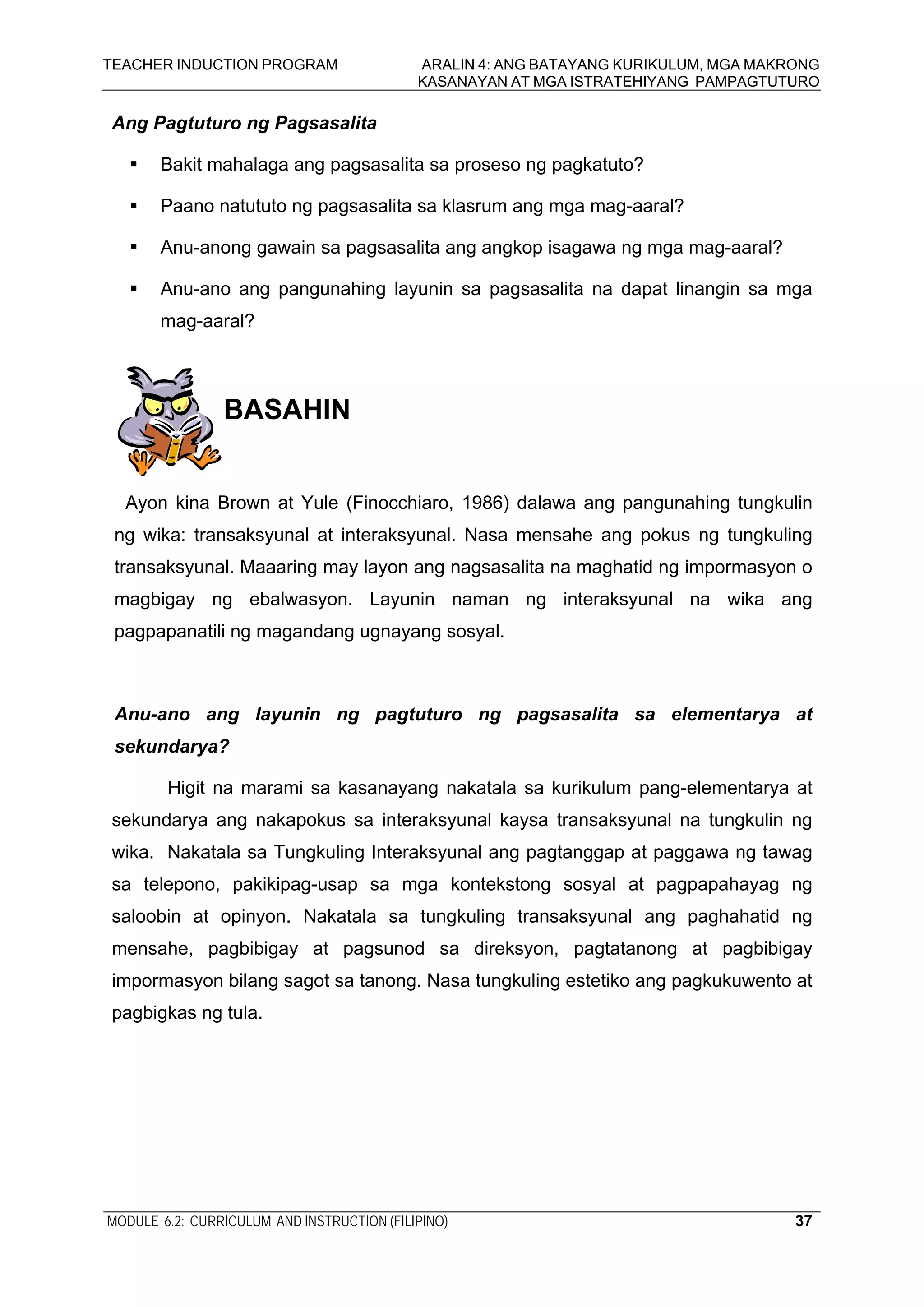 Module 6.2 filipino | PDF