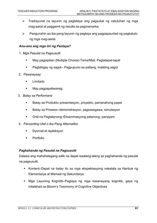 Module 6.2 filipino | PDF
