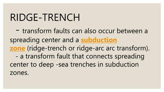 Transfrom Ridge transformfaultboundary.pptx