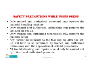 Module 6. Automation and safety in press shop | PDF