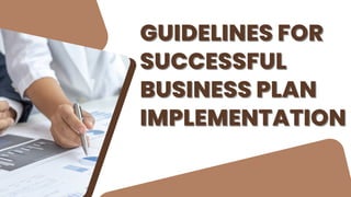 Business Led Implementation Plan BUSINESS IMPLEMENTATION POWERPOINT (ENTREP) | PDF