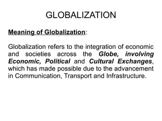 Foreignization Definition Module 6 6 globalization foreign trade, wto | ODP