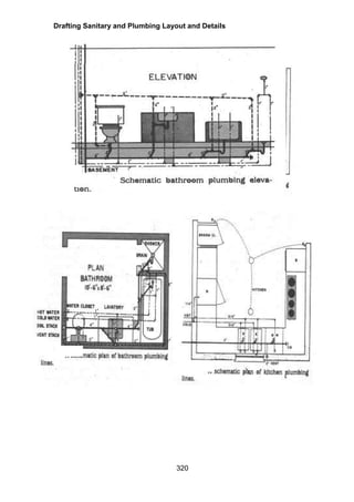 Drafting Sanitary and Plumbing Layout and Details
320
 