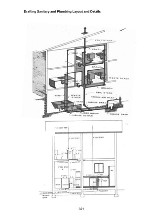 Drafting Sanitary and Plumbing Layout and Details
321
 