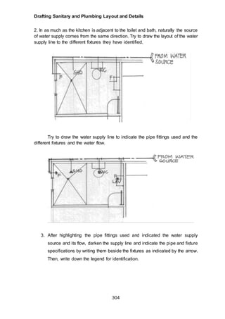 Module 6   module 4 draft sanitary and plumbing layout and details 