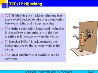 TCP/IP Hijacking 
