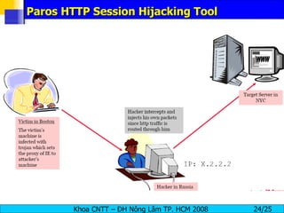 Paros HTTP Session Hijacking Tool 