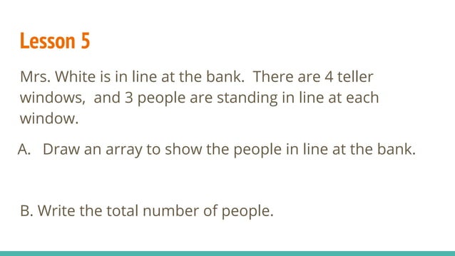 Module 6 Application Problems Ppt