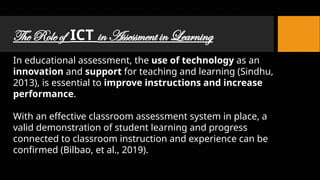 Innovative technologies for assessment tasks in teaching and learning.pptx