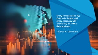 Every company has Big
Data in its future and
every company will
eventually be in the
data business.
Thomas H. Davenport
Smart Data Smart Region | www.smartdata.how
 