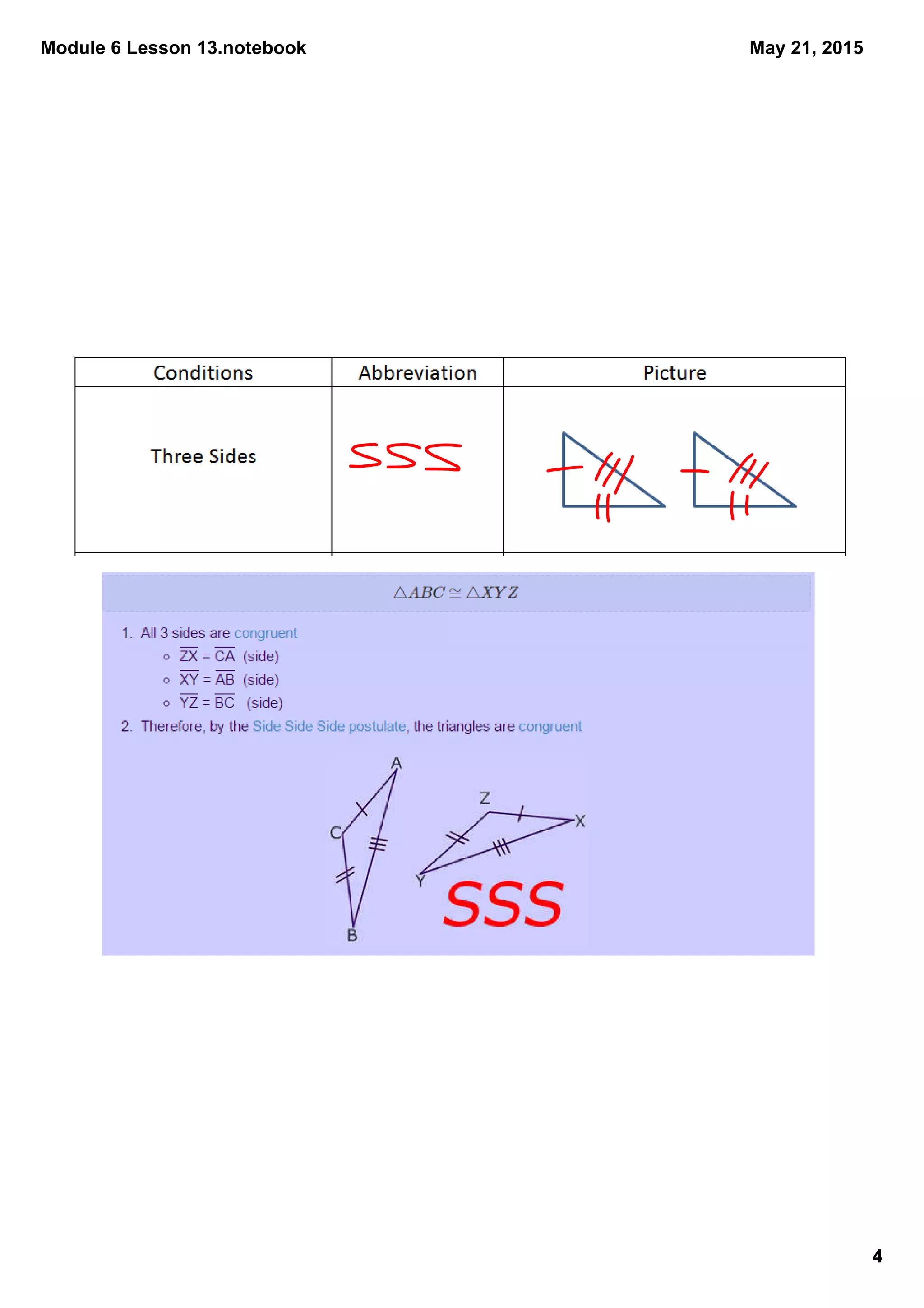 Module 6 Lesson 13.notebook
4
May 21, 2015
 