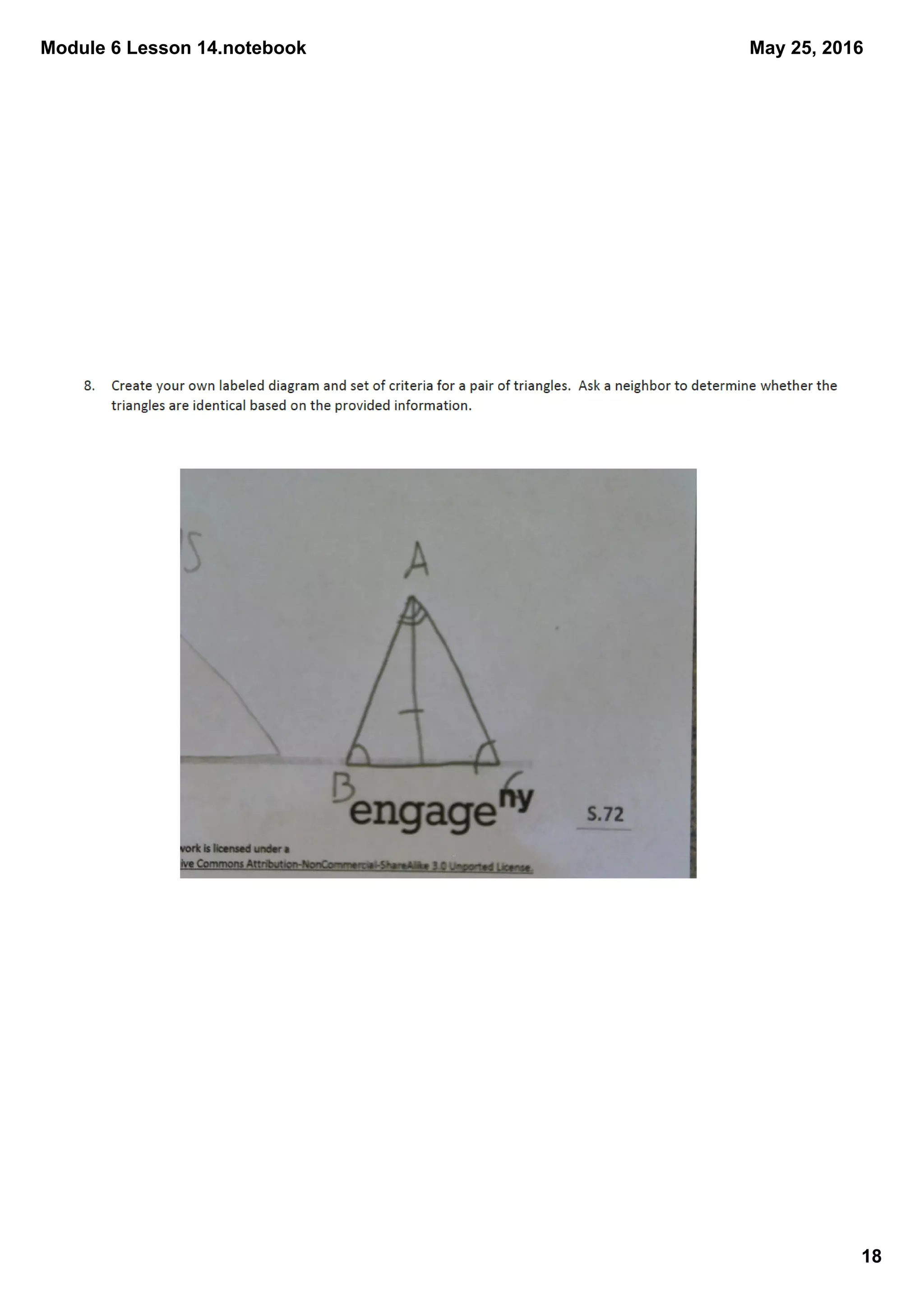 Module 6 Lesson 14.notebook
18
May 25, 2016
 