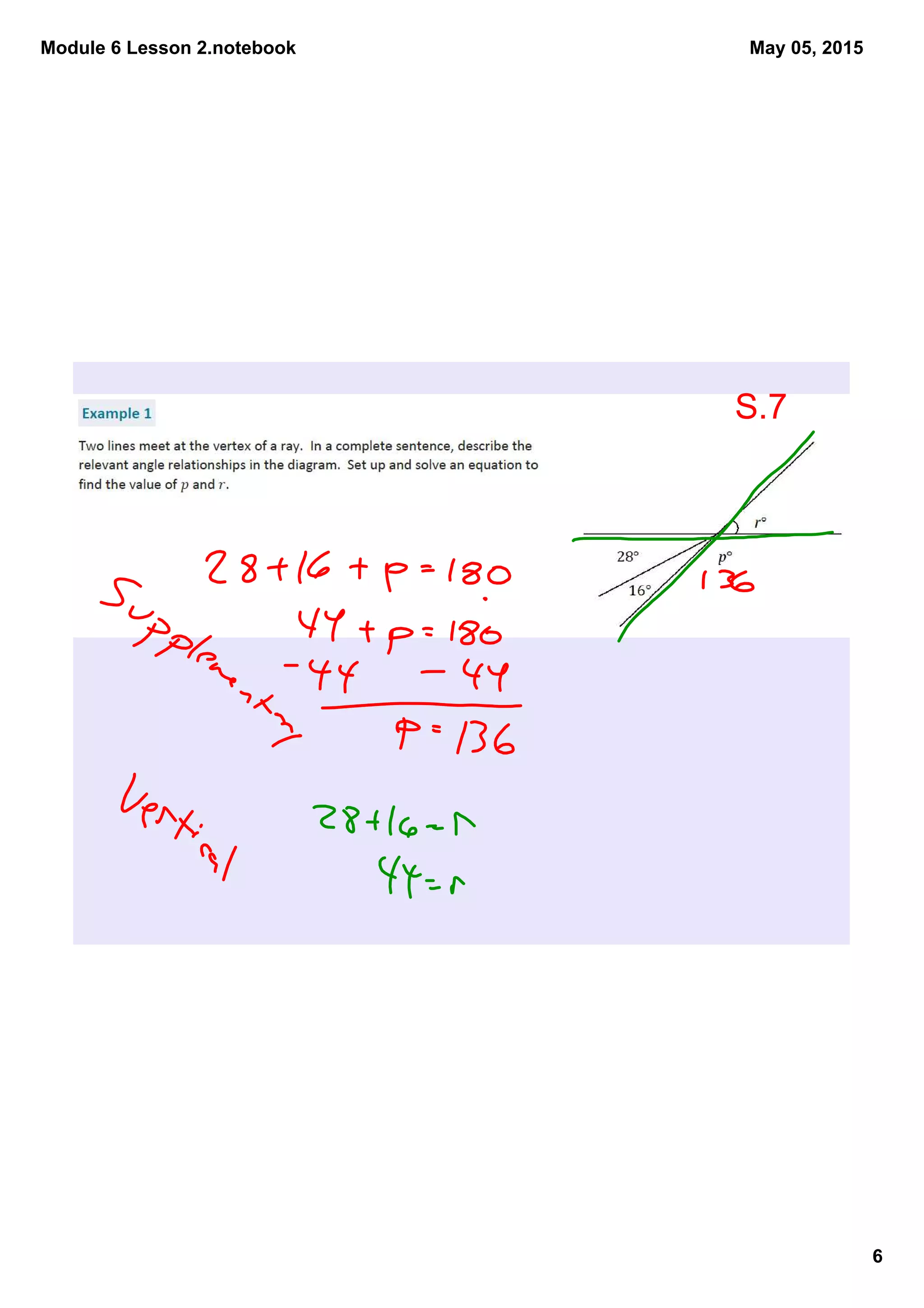 Module 6 Lesson 2.notebook
6
May 05, 2015
S.7
 