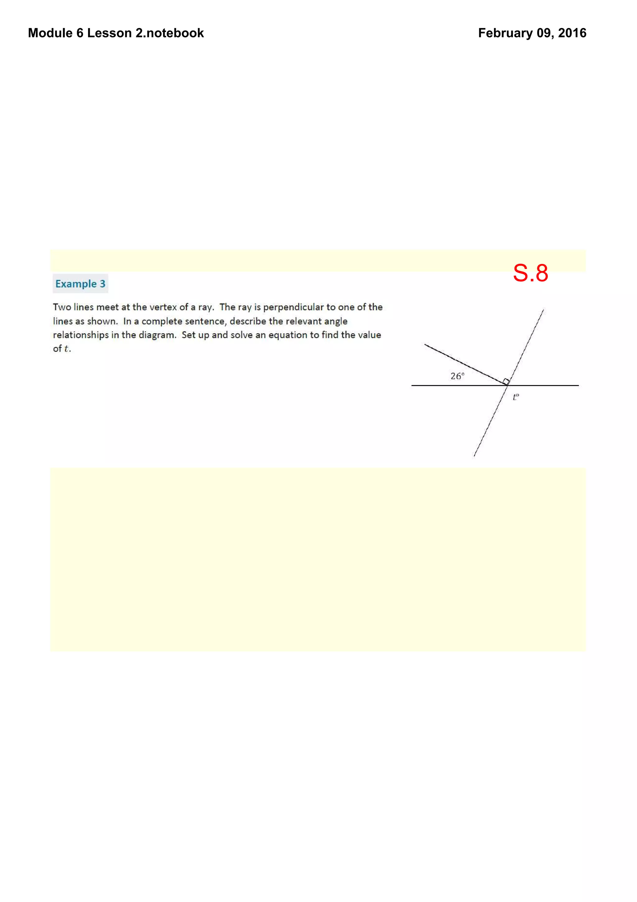 Module 6 Lesson 2.notebook February 09, 2016
S.8
 
