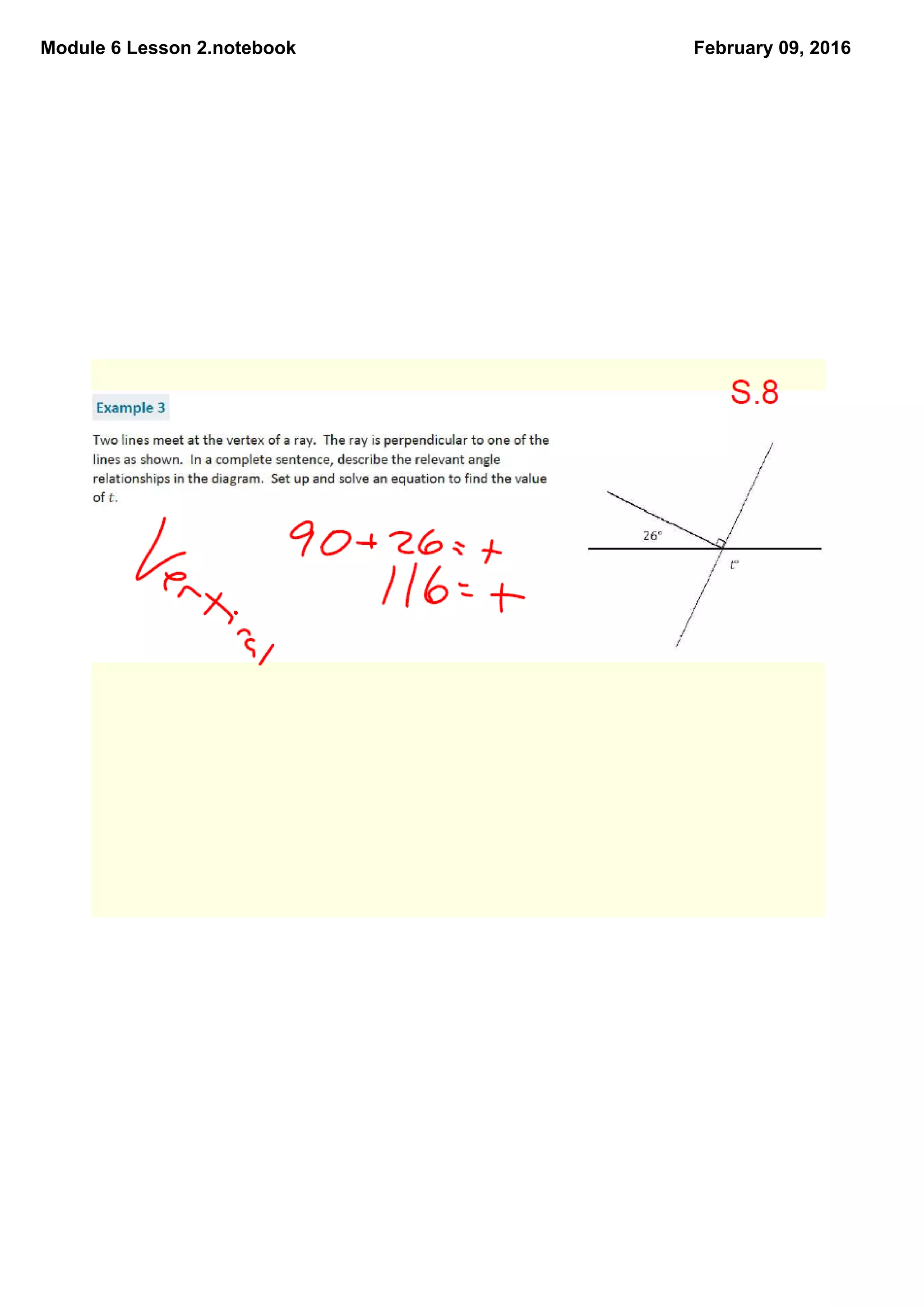 Module 6 Lesson 2.notebook February 09, 2016
 