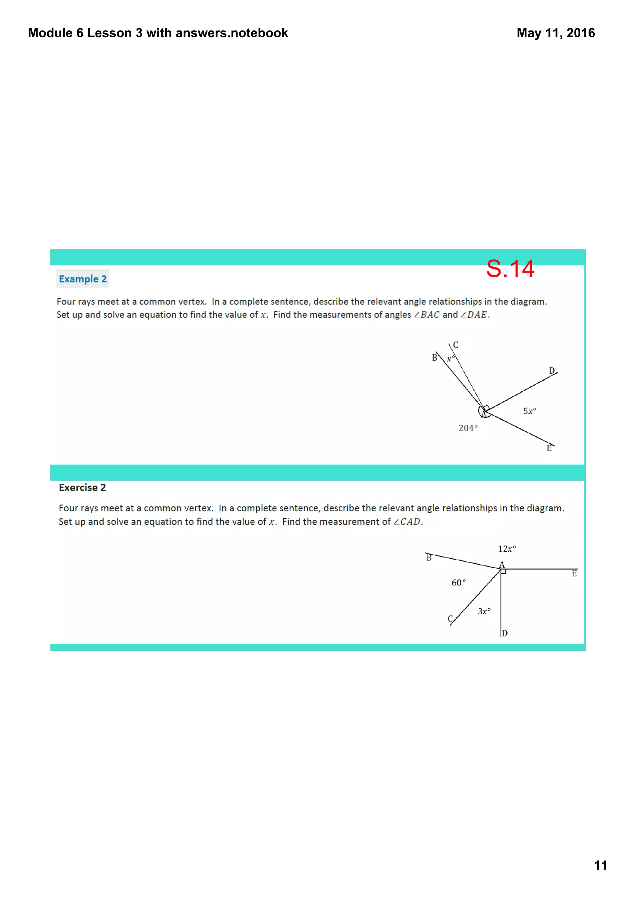 Module 6 Lesson 3 with answers.notebook
11
May 11, 2016
S.14
 