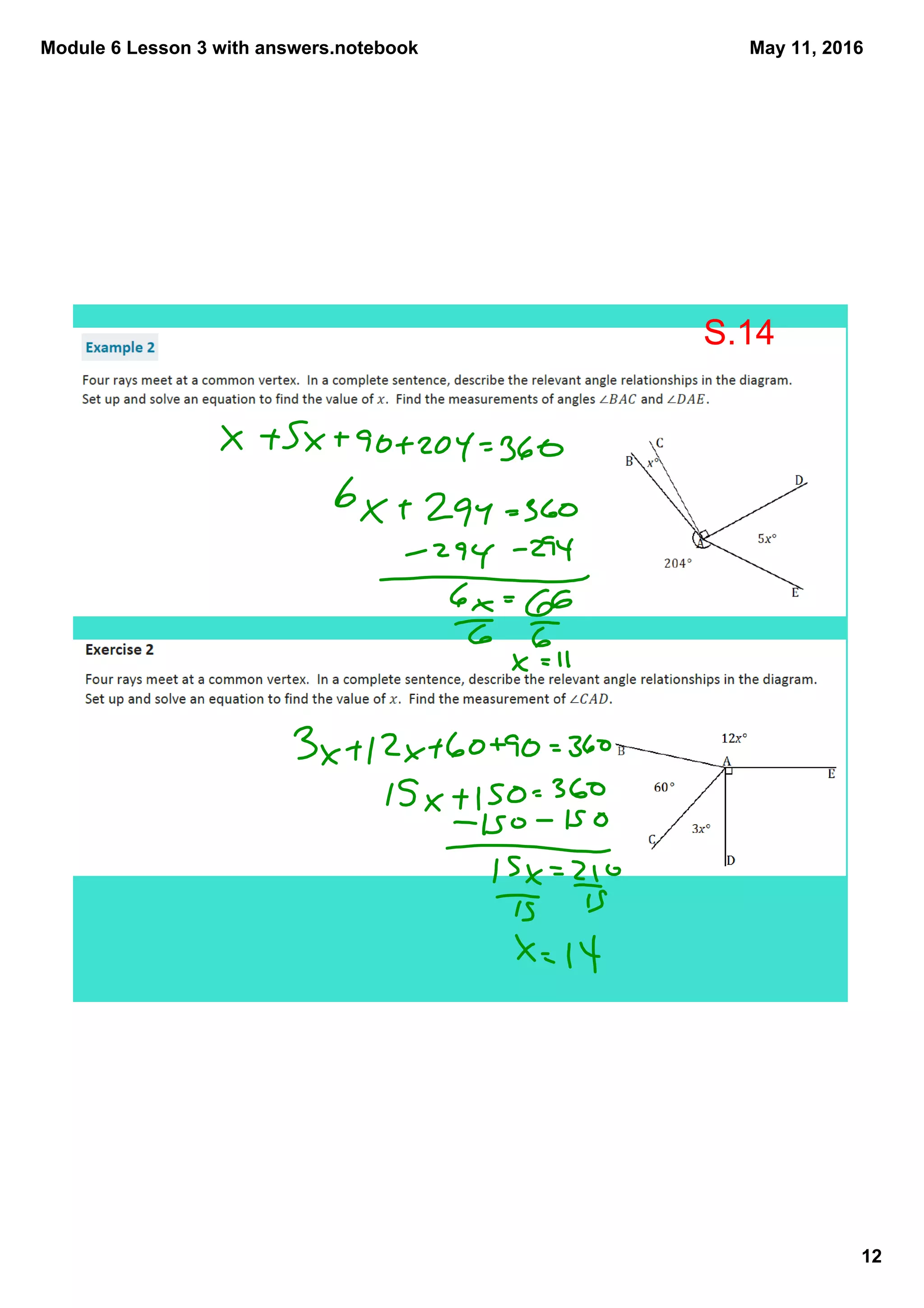 Module 6 Lesson 3 with answers.notebook
12
May 11, 2016
S.14
 
