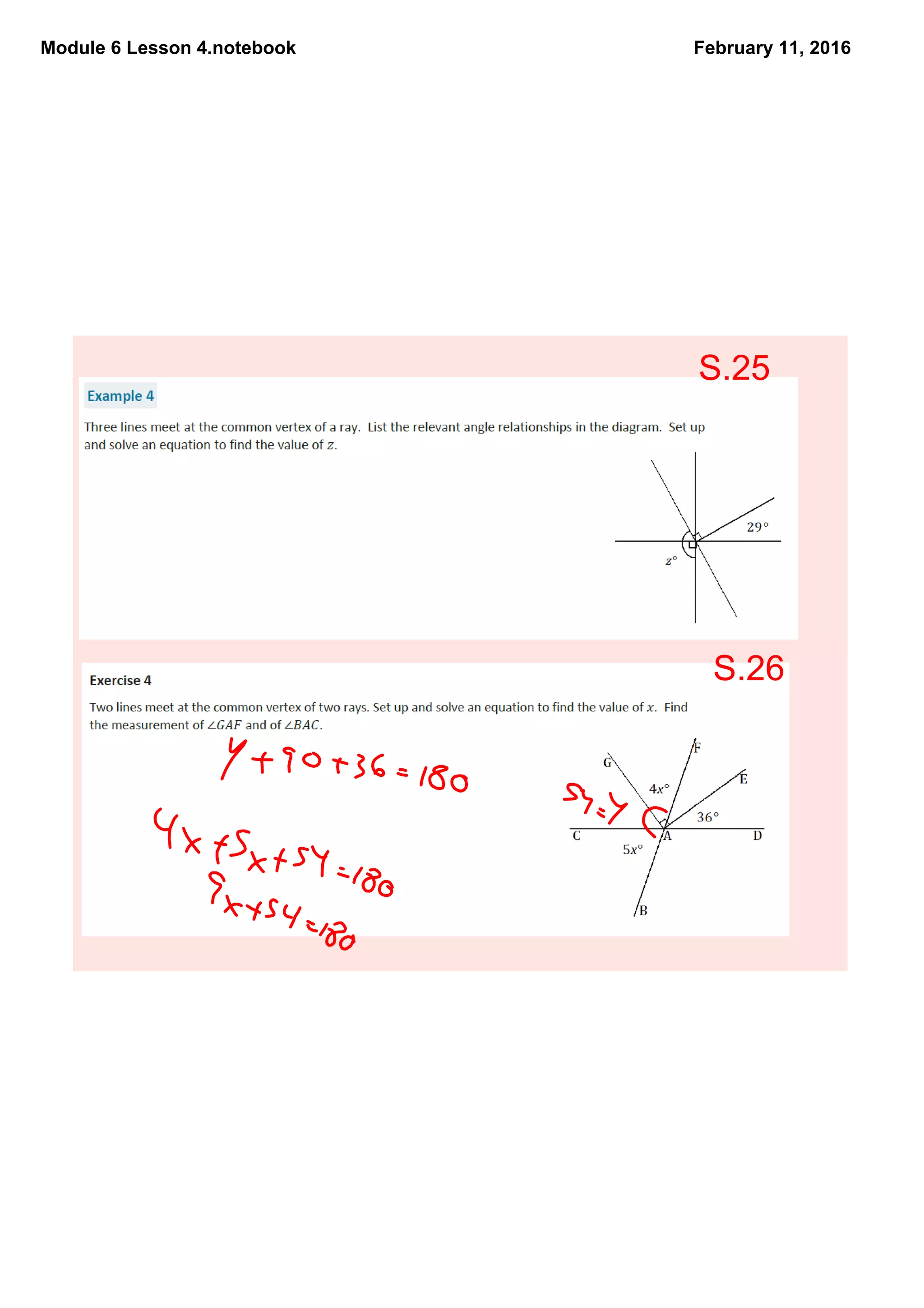 Module 6 Lesson 4.notebook February 11, 2016
S.25
S.26
 