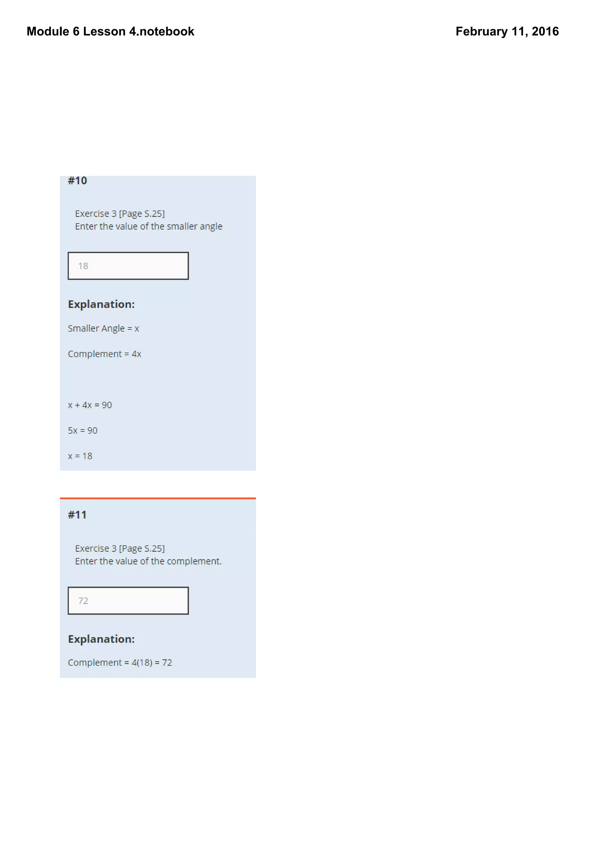 Module 6 Lesson 4.notebook February 11, 2016
 