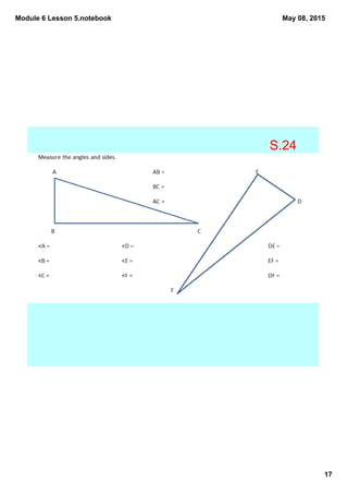 Module 6 Lesson 5.notebook
17
May 08, 2015
S.24
 
