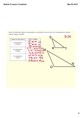 Module 6 Lesson 5.notebook
9
May 08, 2015
S
TR
M
N
O
S.24
 