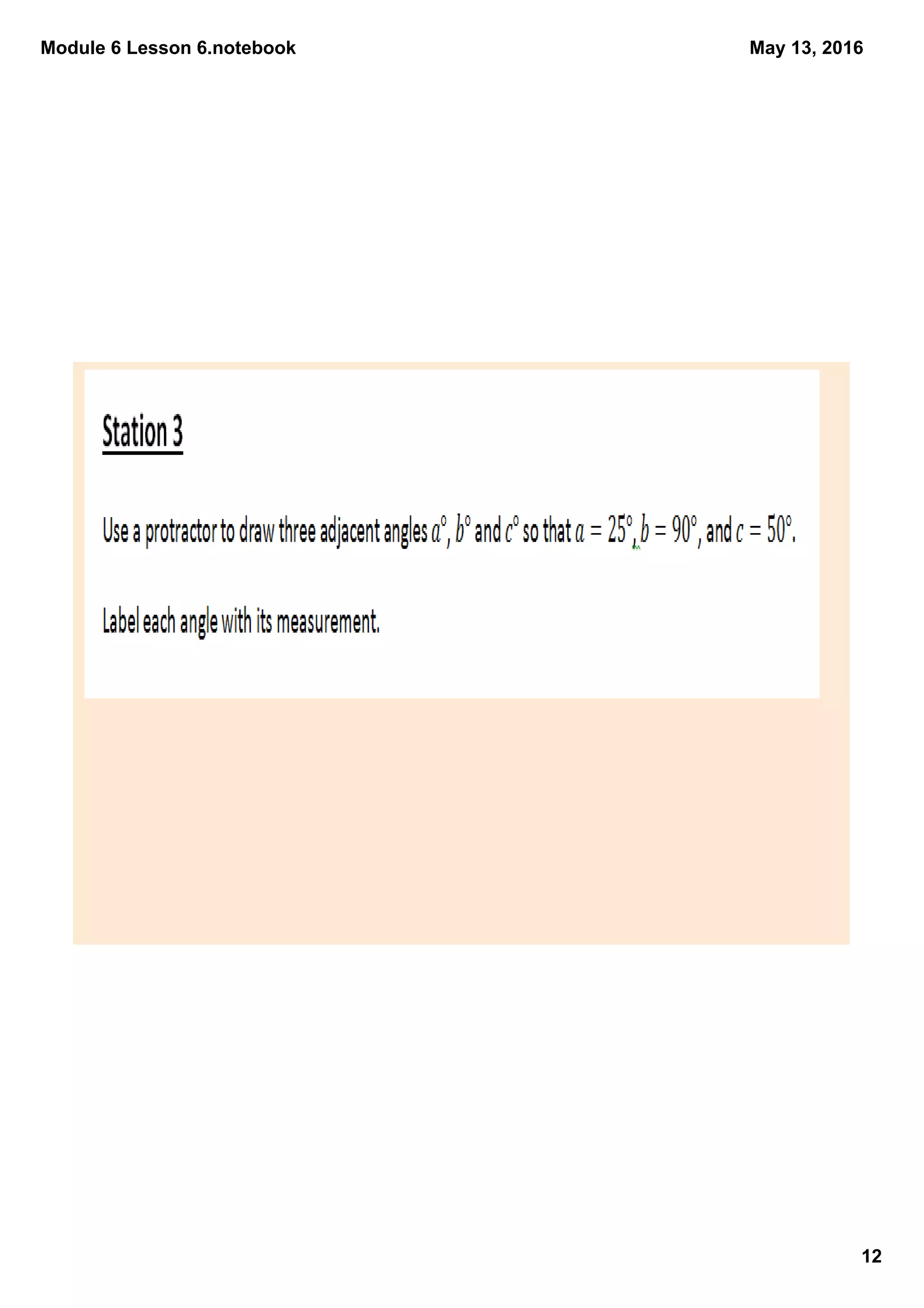 Module 6 Lesson 6.notebook
12
May 13, 2016
 