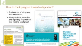 Module 6: Measurement, Reporting and Verification (MRV) and adaptation M&E