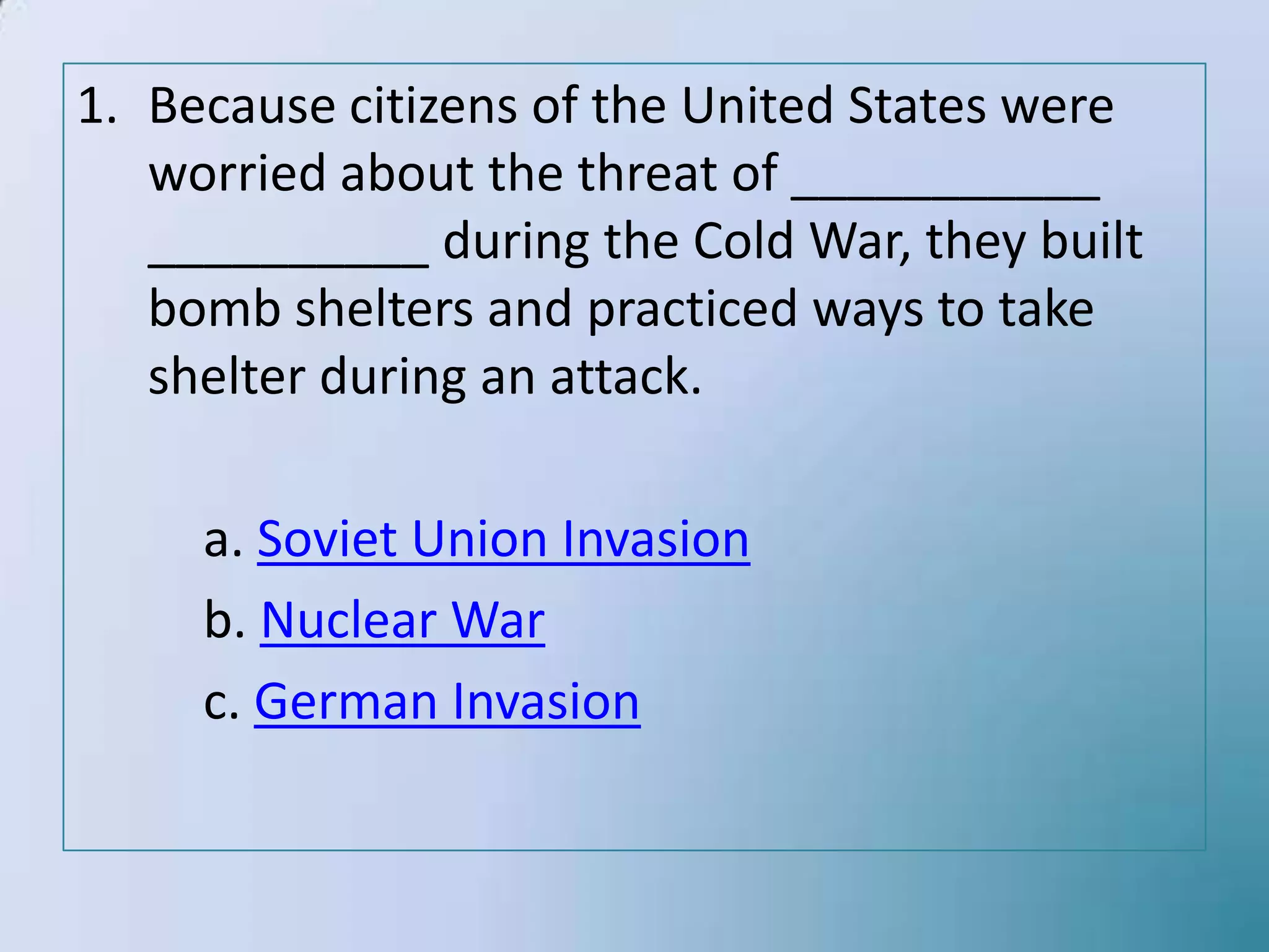 Module 6 Power Point Assignment