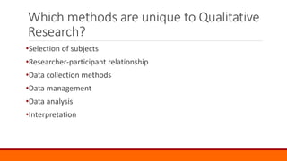 Module Qualitative | PPTX