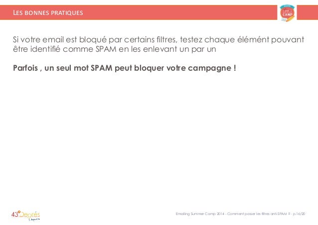 Emailing Comment Passer Les Filtres Anti Spam