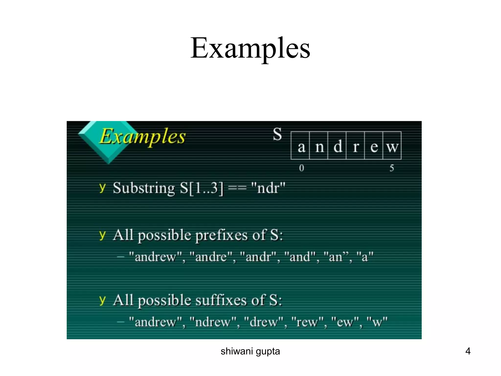 Examples
4
shiwani gupta
 