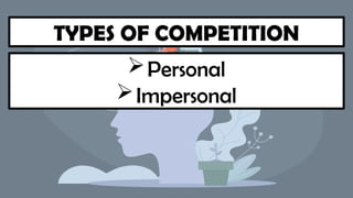 TYPES OF COMPETITION
Personal
Impersonal
 