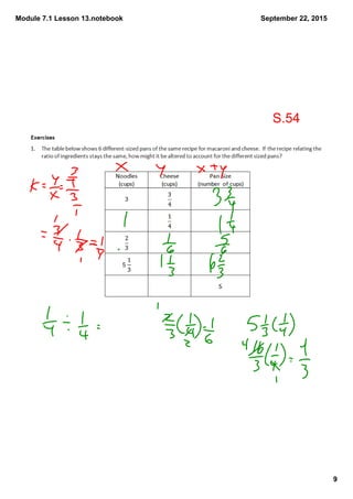 Module 7.1 lesson 13 | PDF
