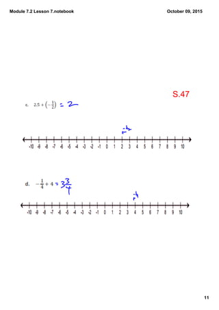 Module 7.2 Lesson 7.notebook
11
October 09, 2015
S.47
 