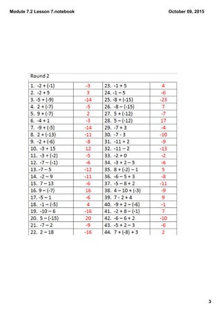 Module 7.2 Lesson 7.notebook
3
October 09, 2015
 