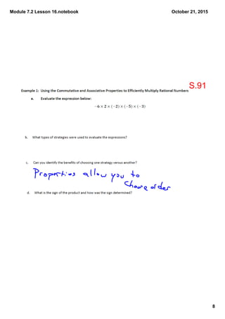 Module 7.2 lesson 16 | PDF