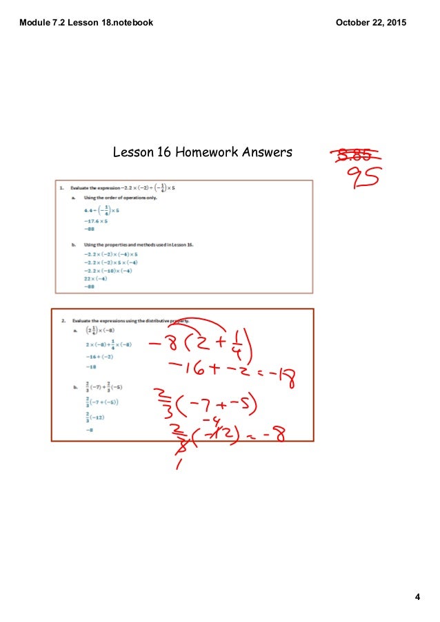 Module 7.2 lesson 18