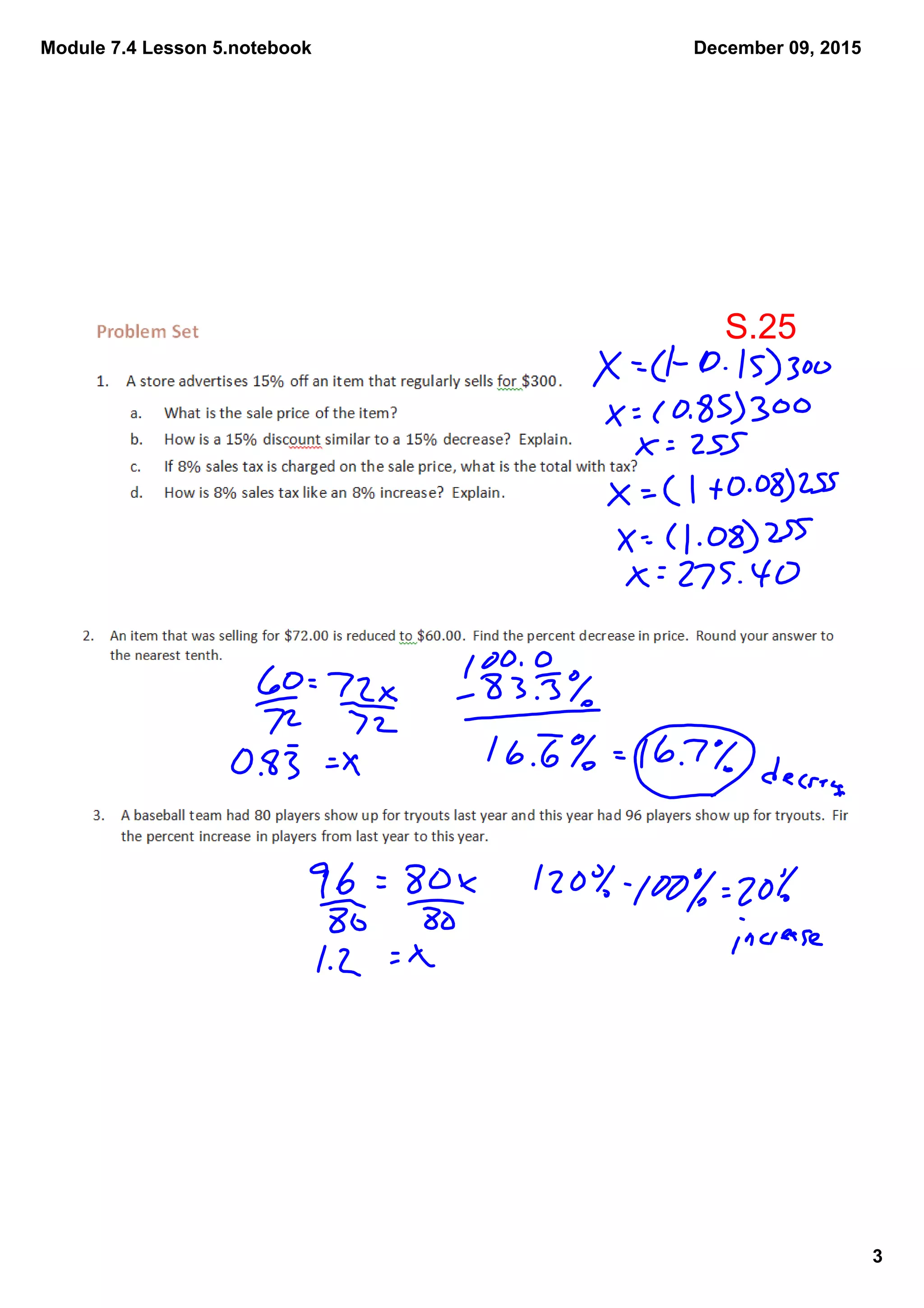 Module 7.4 Lesson 5.notebook
3
December 09, 2015
S.25
 