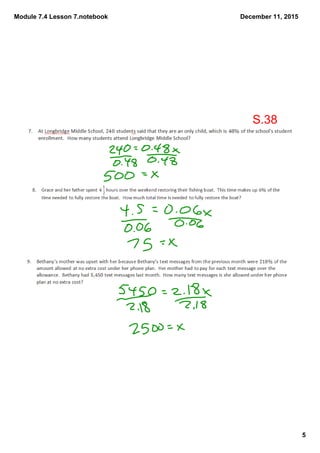 Module 7.4 lesson 7 | PDF