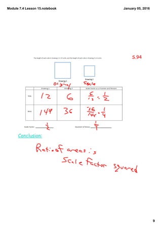 Module 7.4 Lesson 15.notebook
9
January 05, 2016
Conclusion:
S.94
 
